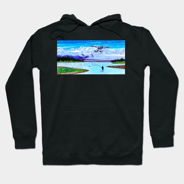 Catch and Release Hoodie by realartisbetter